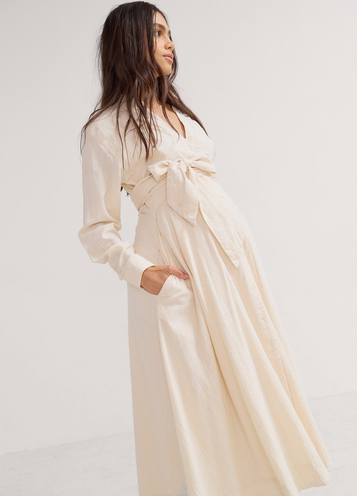 Long Sleeve Silvina Dress for Women - Elegant Casual & Party Wear - Perfect for Office, Date Night & Special Occasions