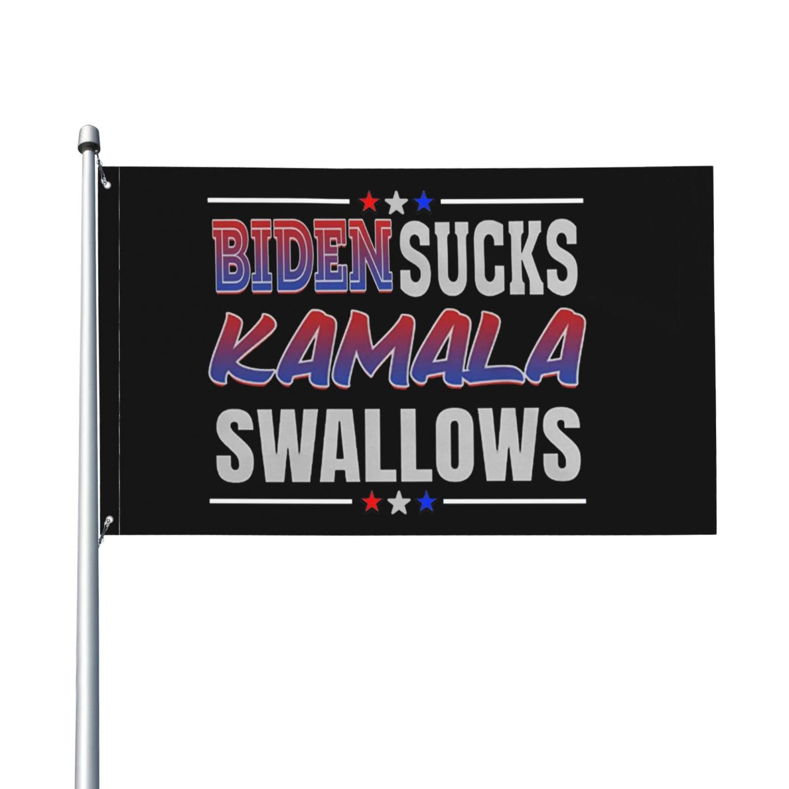Anti Joe Biden Anti-Democrat Flag 3x5 FT - UV Fade Resistant Outdoor Garden Yard Flag with Grommets - Perfect for Political Protests, Rallies & Home Decoration