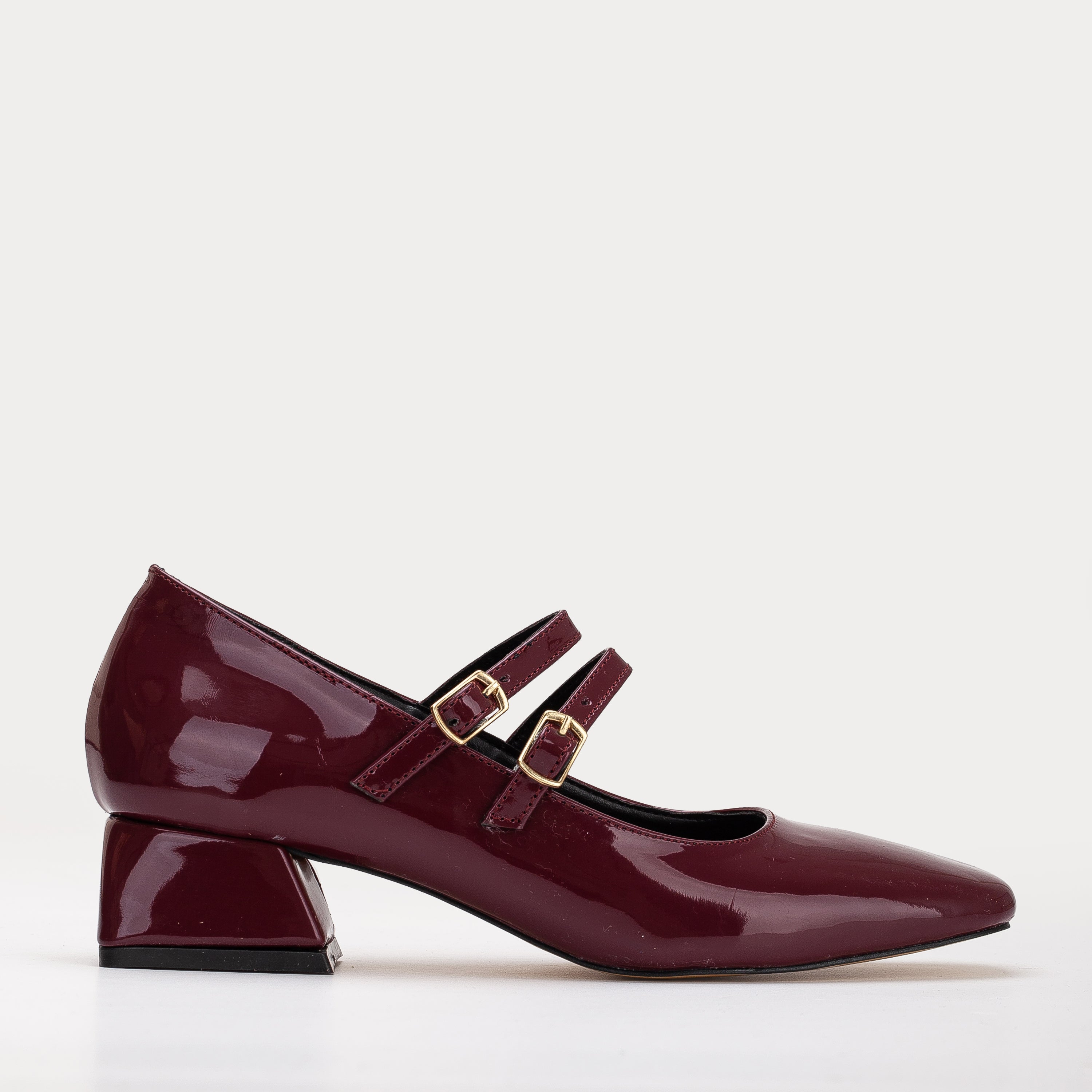 Lizbeth Red Cherry Mary Jane Shoes for Women - Comfortable & Stylish Flats for Casual Wear, Work, and Special Occasions