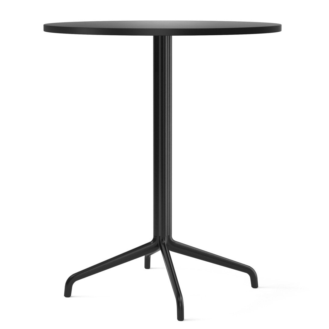 Modern Round Harbour Column Counter Table with Star Base - Perfect for Kitchen Islands, Bars & Dining Areas