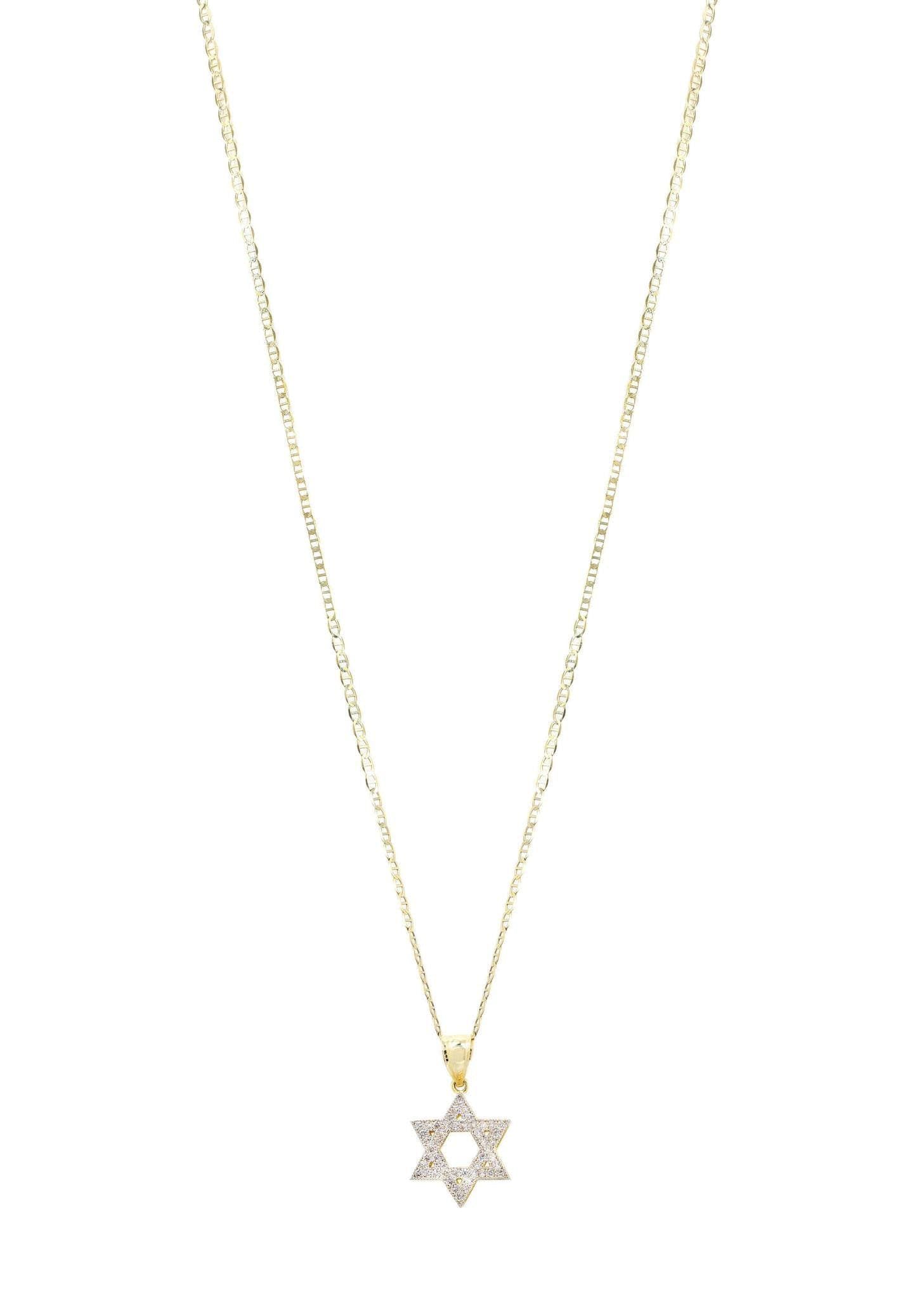 10K Yellow Gold Mariner Star Necklace for Women | 5 Grams Solid Gold Pendant | Elegant Layering Jewelry for Everyday Wear & Special Occasions
