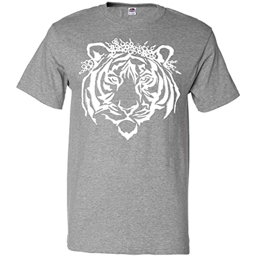 Inktastic Tiger Queen Flower Crown T-Shirt for Women's Casual Wear