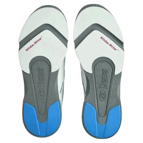 Dexter Men's Bud White & Blue Bowling Shoes - Lightweight & Comfortable for League Play & Casual Bowling
