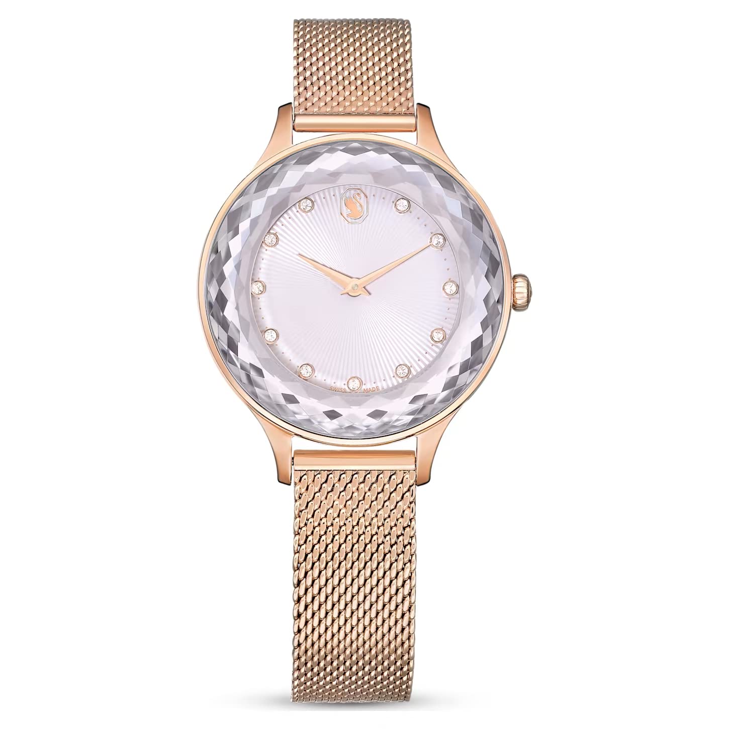 Swarovski Rose Gold Women's Watch - Elegant Analog Metal Watch with Rose Gold Tone Dial & Band | Perfect for Everyday Wear, Office & Special Occasions