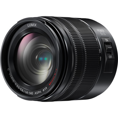 Panasonic Lumix G Vario 14-140mm f/3.5-5.6 II ASPH. POWER O.I.S. Lens - Micro Four Thirds Zoom Lens for Travel, Sports & Wildlife Photography