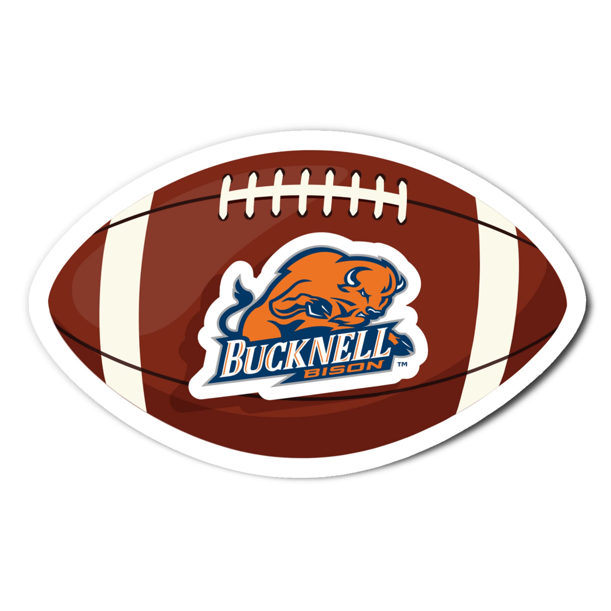 Desert Cactus Bucknell University Bison Vinyl Decal Sticker - Waterproof Laptop, Water Bottle, Car, Scrapbook Decor - Perfect for College Dorms, Game Day, and Alumni Pride