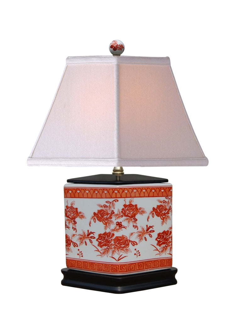 Asian Inspired Ceramic Table Lamp - Handcrafted Home Decor for Living Room, Bedroom & Office | Perfect for Zen, Boho & Modern Interior Design