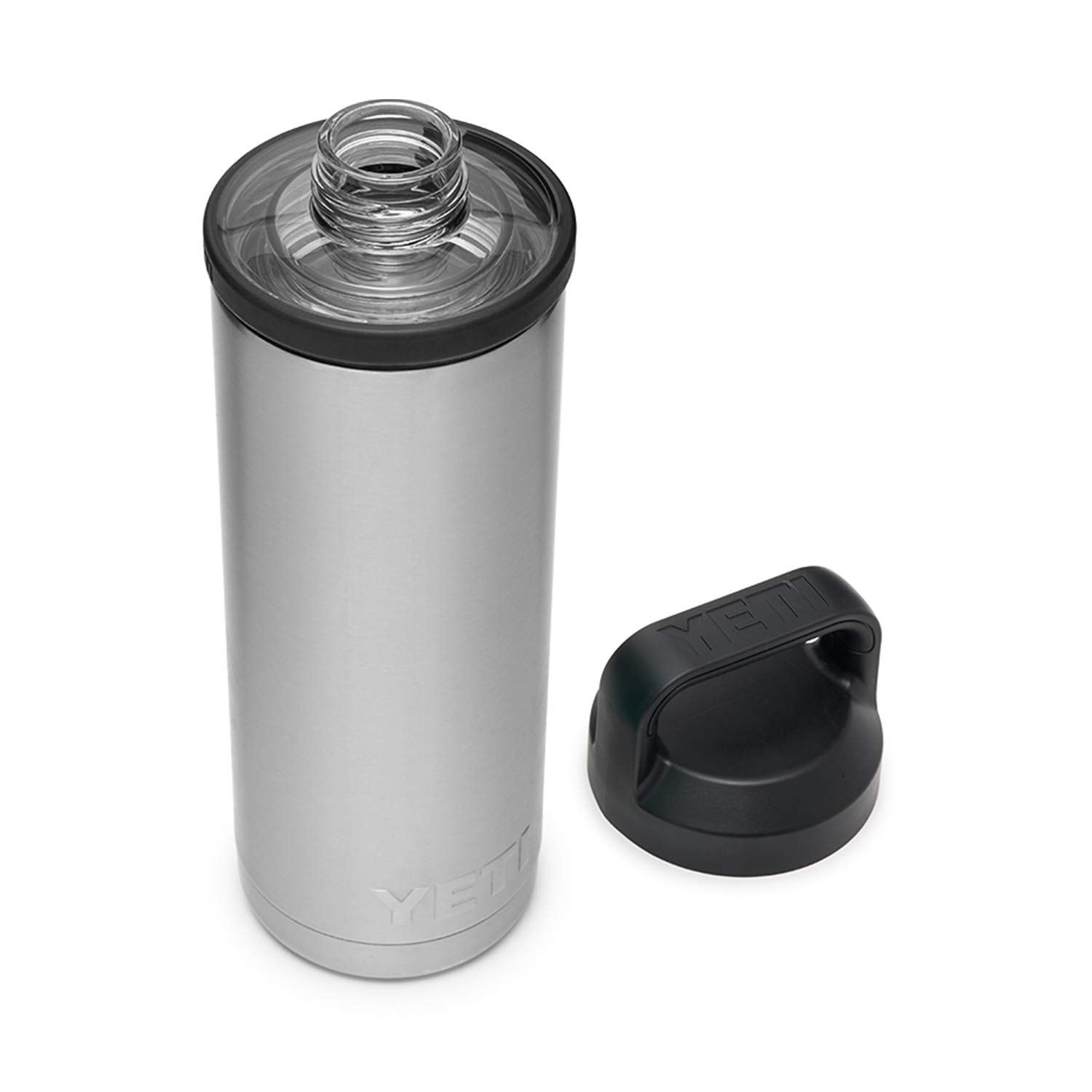 YETI Rambler 18 oz Stainless Steel Vacuum Insulated Water Bottle with Chug Cap | Leakproof & Sweatproof | Perfect for Hiking, Gym & Outdoor Adventures