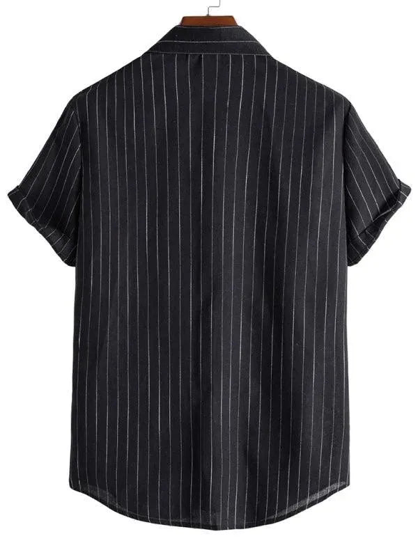 Jojo Striped Short Sleeve Shirt for Women - Casual Summer Tops - Perfect for Beach, Vacation and Everyday Wear