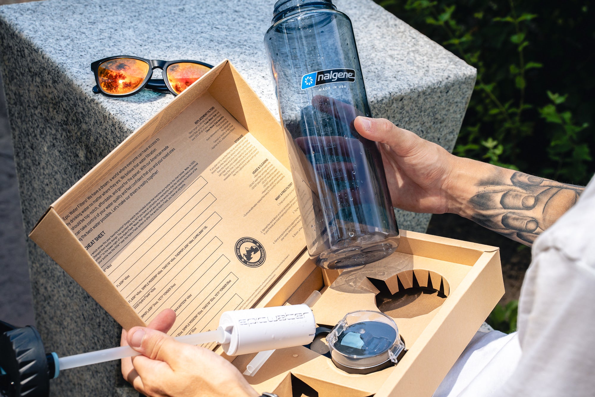 The Answer 2.0 Insulated Water Bottle Lid - Universal Fit for Hydro Flask, Nalgene & Most Standard Mouth Bottles | Leakproof Drinking Cap for Hiking, Gym & Outdoor Activities