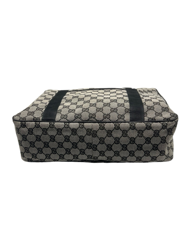 Authentic Gucci GG Canvas Laptop Bag for Women & Men - Luxury Designer Briefcase for Work, Travel & Business Meetings