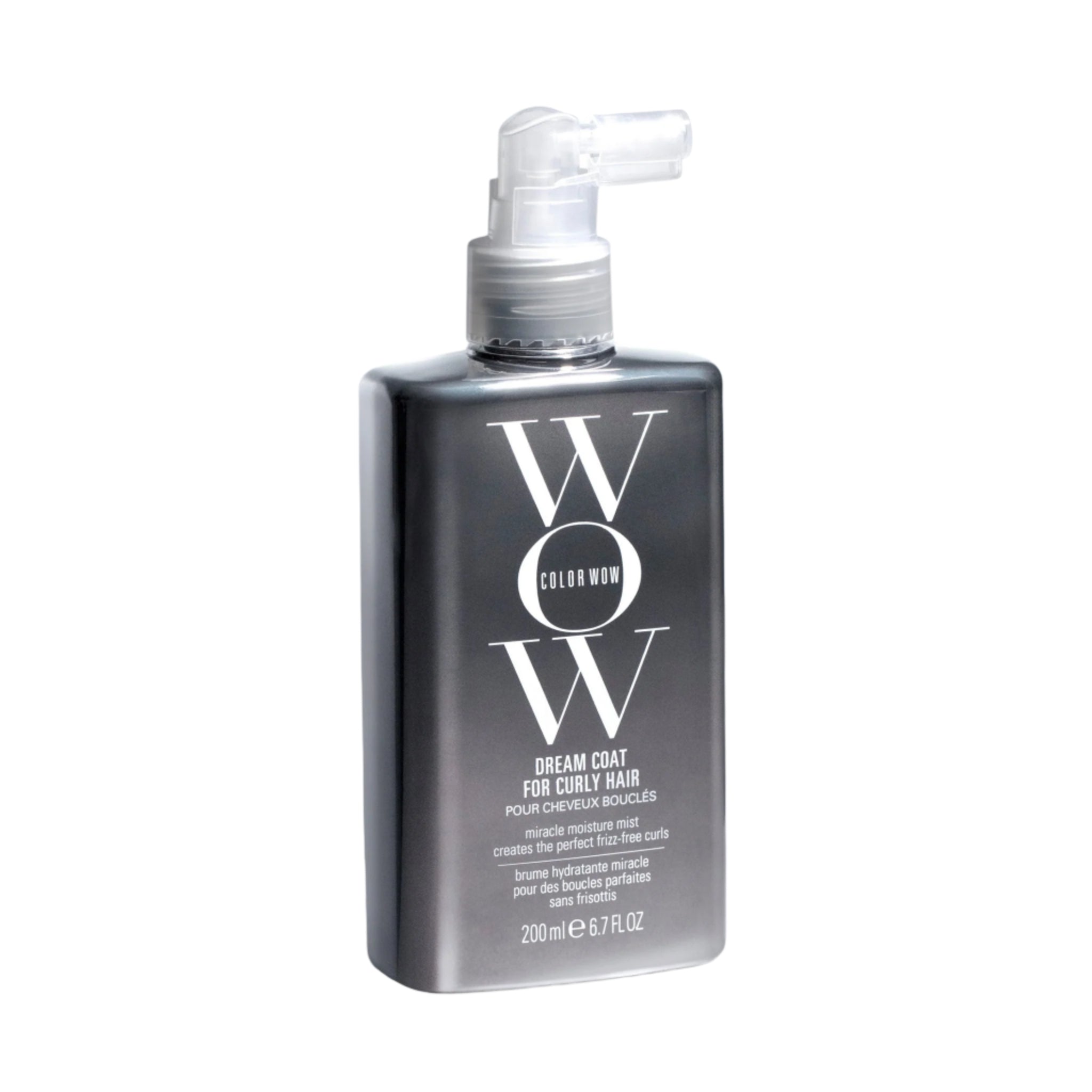 Color Wow Dream Coat Anti-Frizz Spray for Curly Hair - Hydrating Leave-In Treatment for Defined Curls & Shine | Perfect for Daily Styling & Humidity Protection