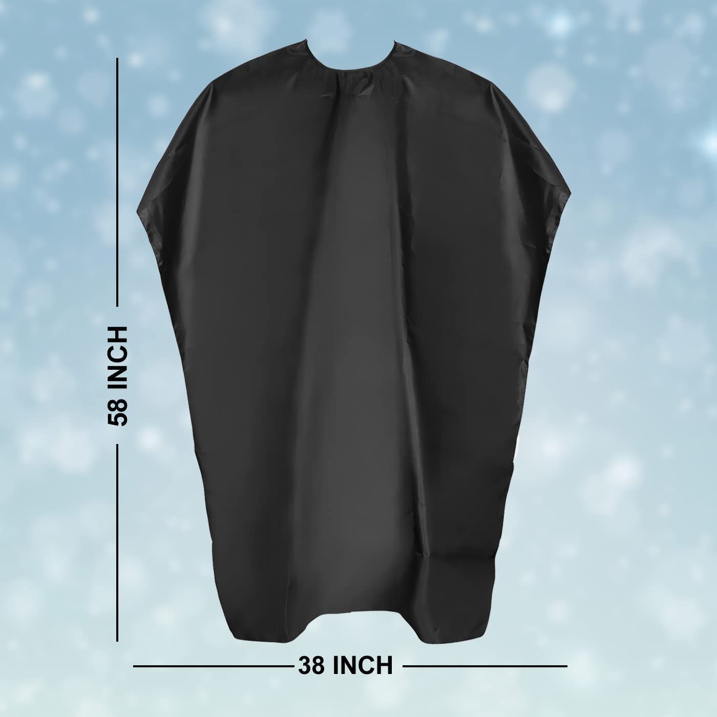 Kabello 1Pcs Professional Hair Cutting Cape for Adults & Kids - Waterproof Salon Barber Cape with Adjustable Neck Snap - Perfect for Home Haircuts, Salon Use, and DIY Styling