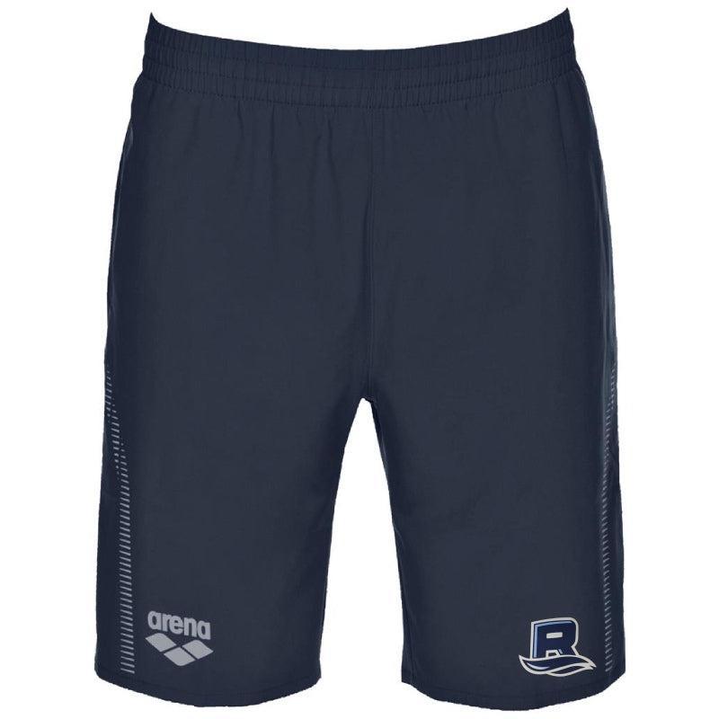 Race Aquatics Arena Team Line Long Bermuda Swim Shorts with Logo - Perfect for Competitive Swimming, Training & Beachwear
