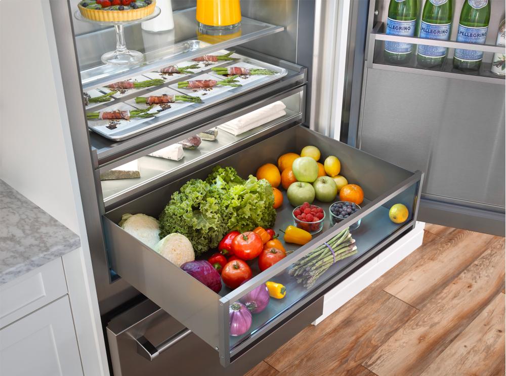 Bluestar BBB36L2 36-Inch Professional Built-In Refrigerator and Freezer Combo - Perfect for Modern Kitchens, Restaurants & Commercial Spaces