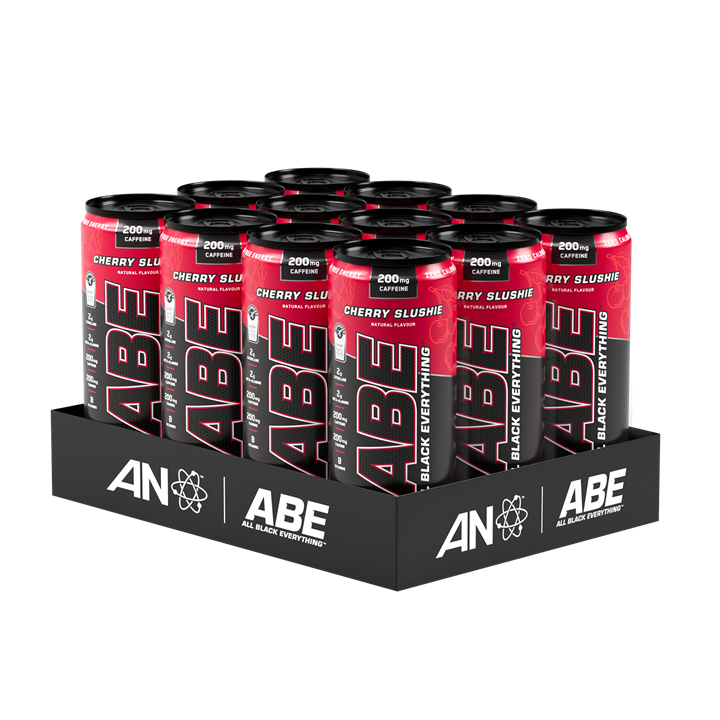 Applied Nutrition ABE Pre Workout Energy Drink - 12 Pack (330ml Cans) | Boost Performance for Gym, Running & Fitness Training