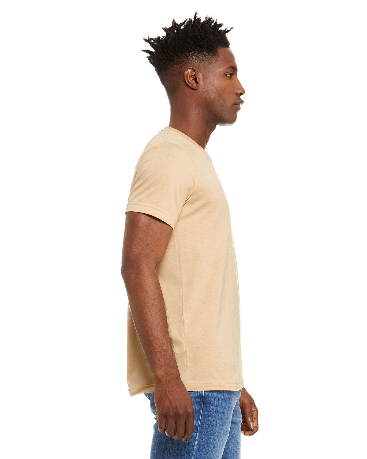 Bella + Canvas 3001CVC Unisex Heather CVC Crew Neck T-Shirt - Soft Cotton Blend Tee for Men & Women - Perfect for Casual Wear, Screen Printing & Everyday Outfits