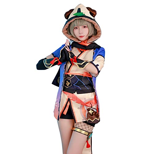 LTAKK Genshin Impact Cosplay Costume for Women - Anime Character Outfit | Perfect for Halloween, Conventions & Themed Parties