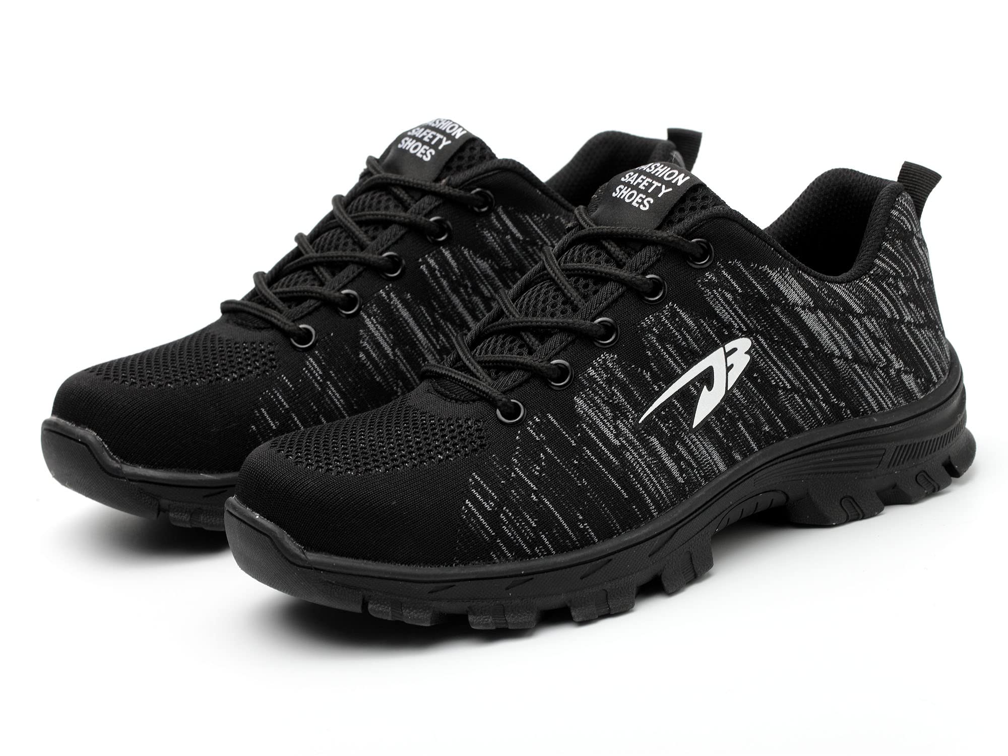 Tanleewa Steel Toe Work Shoes for Men & Women - Lightweight Safety Sneakers with Anti-Pierce Technology, Breathable Industrial Construction Shoes & Hiking Boots - Perfect for Construction Sites, Warehouses & Outdoor Work