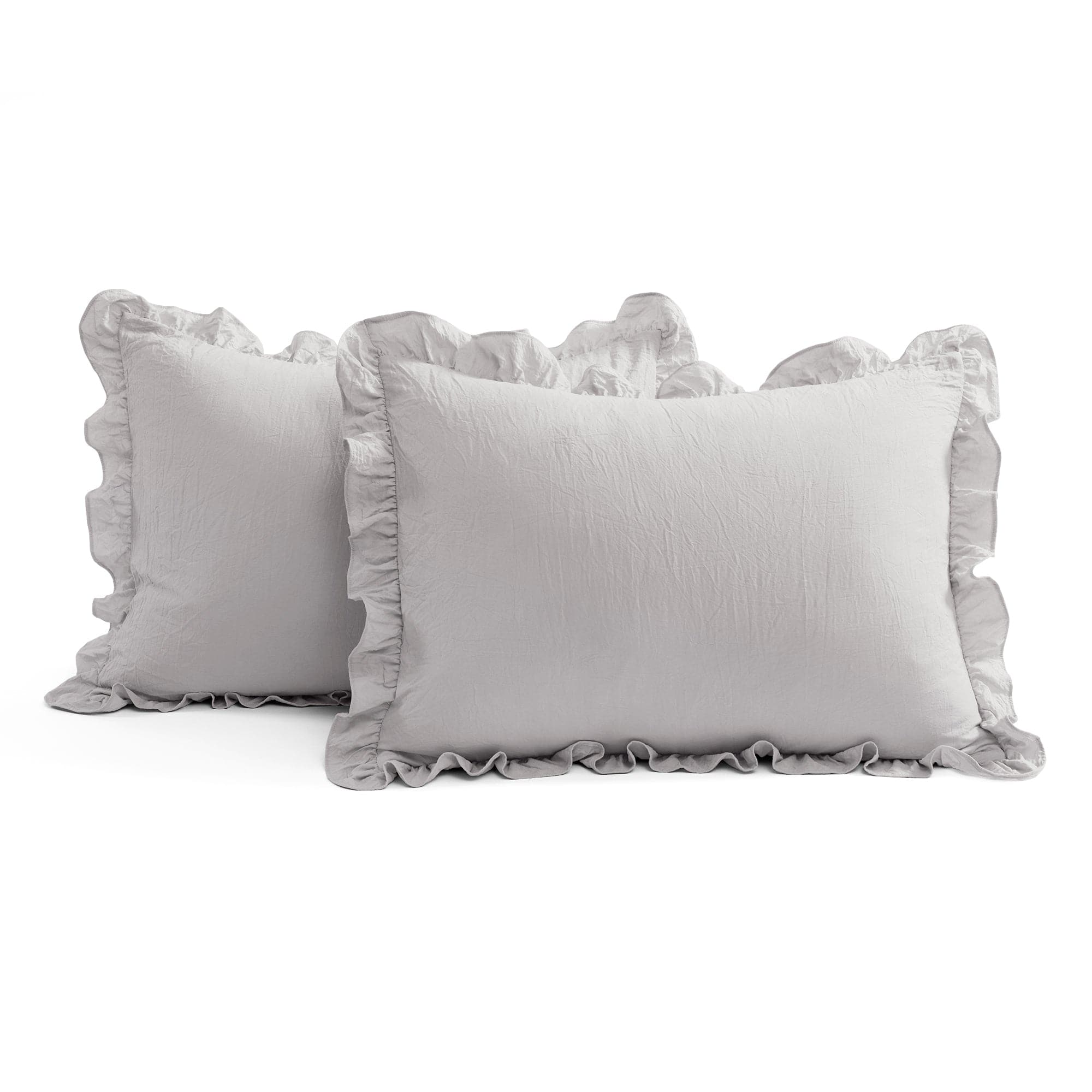 Allison Ruffle Skirt Bedspread Set - Elegant Floral Printed Queen Size Bedding with Ruffled Skirt | Perfect for Master Bedroom, Guest Room & Vacation Home Decor