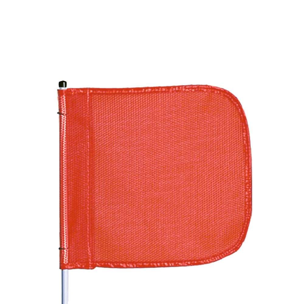 Checkers FS8 Safety Flag with Quick Disconnect Base - 8