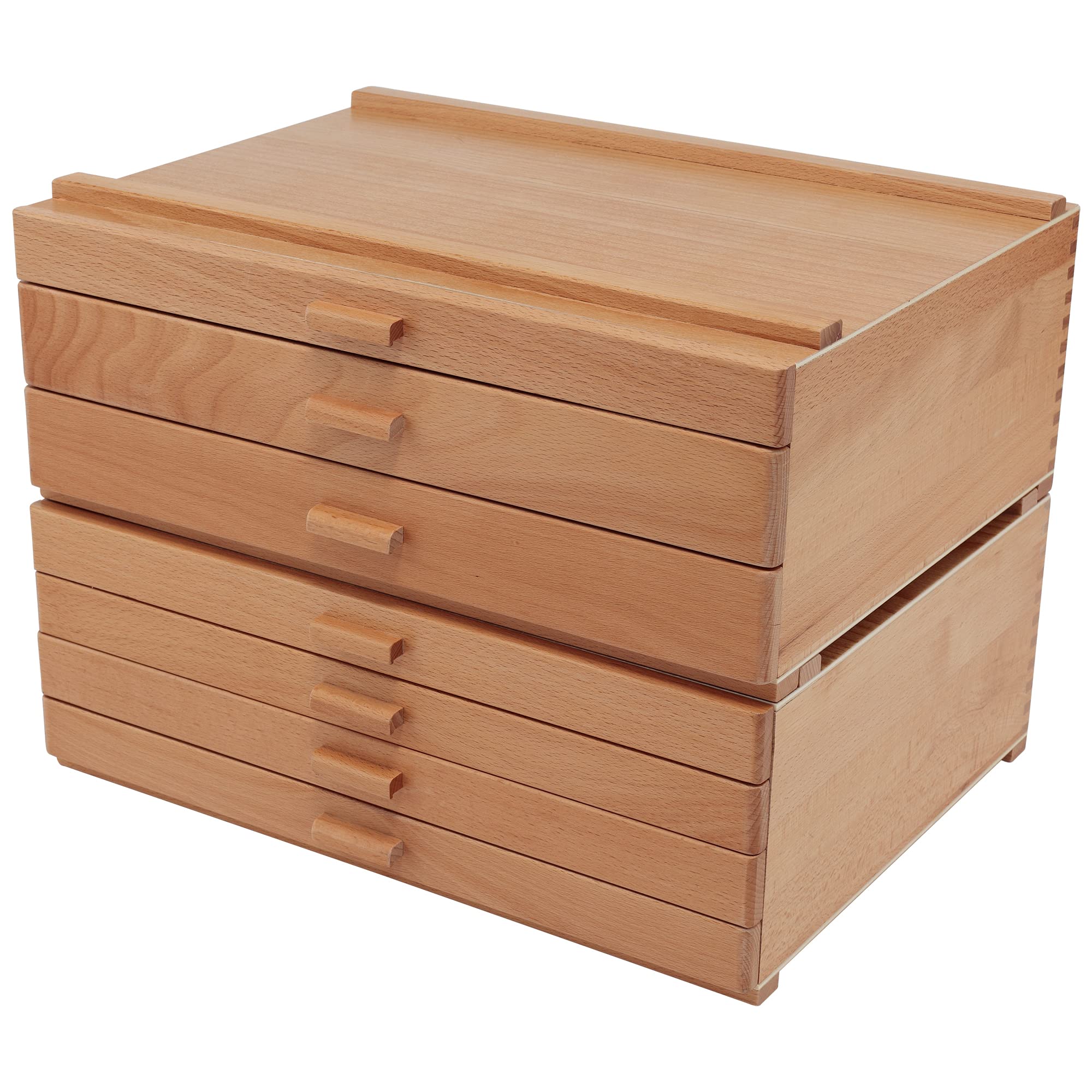 HG Art Concepts Artists Storage Chests - Premium Studio Organizer for Paint Tubes, Brushes, Pencils & Markers (3-Drawer & 4-Drawer Options) - Perfect for Art Studios, Craft Rooms & Classroom Organization