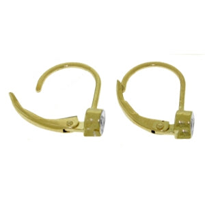 0.03 Carat 14K Solid Yellow Gold Glow Diamond Stud Earrings for Women - Perfect for Everyday Wear, Gift Giving & Special Occasions