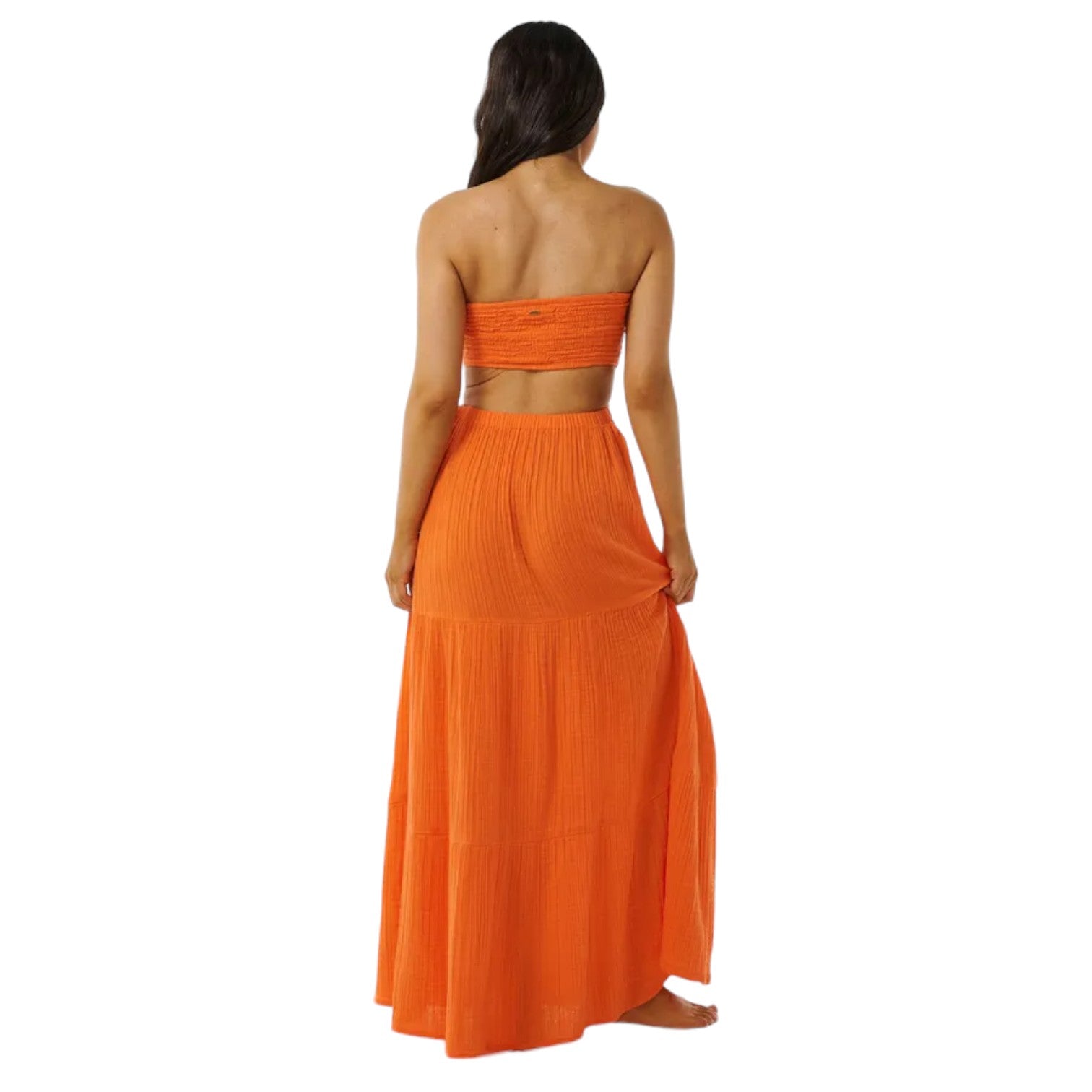 Rip Curl Women's Premium Surf Maxi Dress - Long Sleeve Beach Cover Up for Summer Vacation, Surfing, and Casual Wear