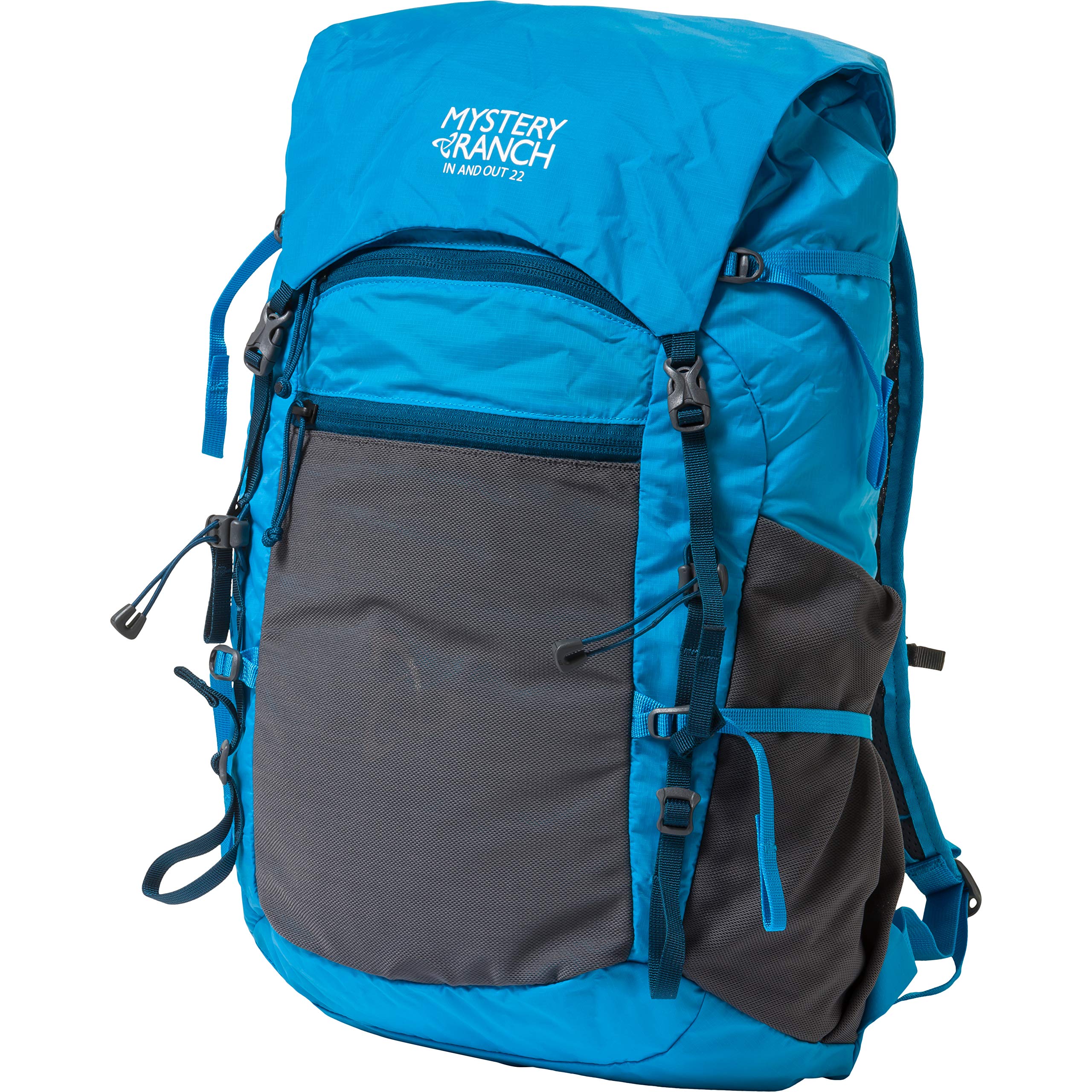 Mystery Ranch In and Out 22L Backpack - Lightweight Foldable Daypack for Hiking, Travel & Commuting | Water-Resistant Techno Material