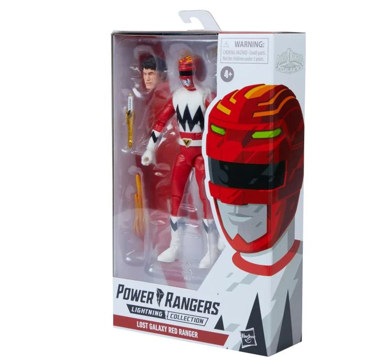 Power Rangers Lightning Collection Lost Galaxy Red Ranger Action Figure - Collectible Toy for Fans, Kids & Adults - Perfect for Display, Play & Gifting