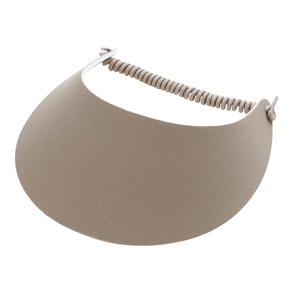 Breathable Fabric Foam Sun Visor Hat - UV Protection & Adjustable for Outdoor Activities, Sports, and Beach