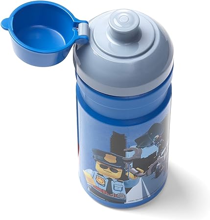 LEGO City Lunch Box Set - Durable Blue Lunch Container for Kids, School & Office Use - Perfect for Meals, Snacks & On-the-Go Dining