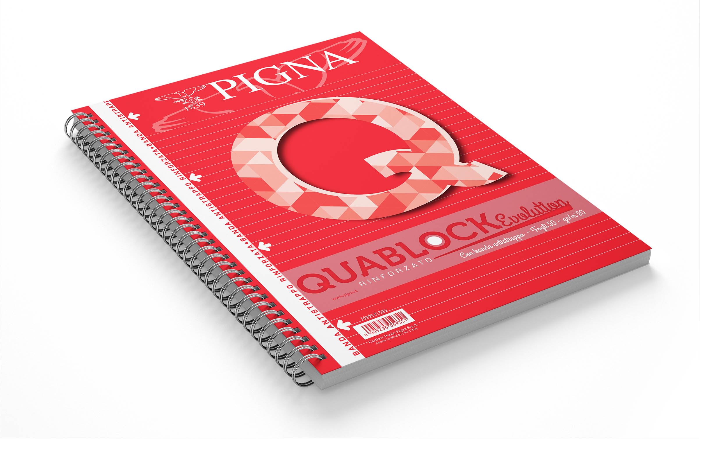 02112171R Notepad - Premium Spiral Notebook for Office, School & Journaling - 80 Sheets, 8.5