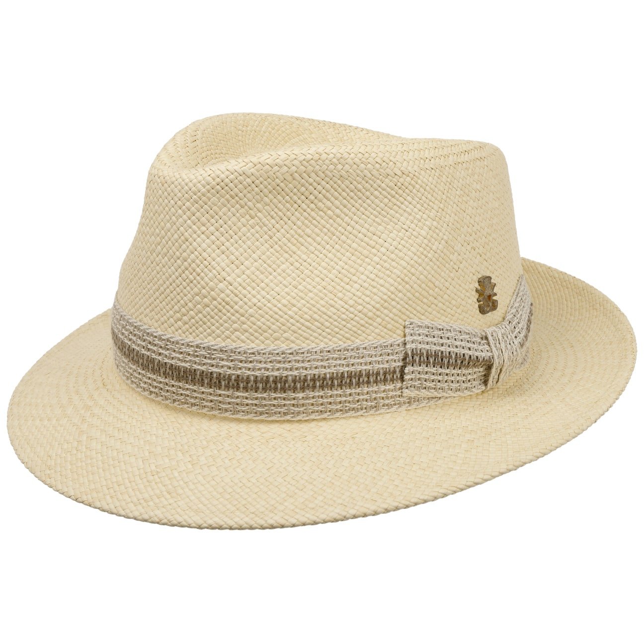Premium Pablito Panama Hat by Mayser - Handwoven Straw Fedora for Men & Women - Perfect for Beach Vacations, Summer Outfits & Outdoor Events