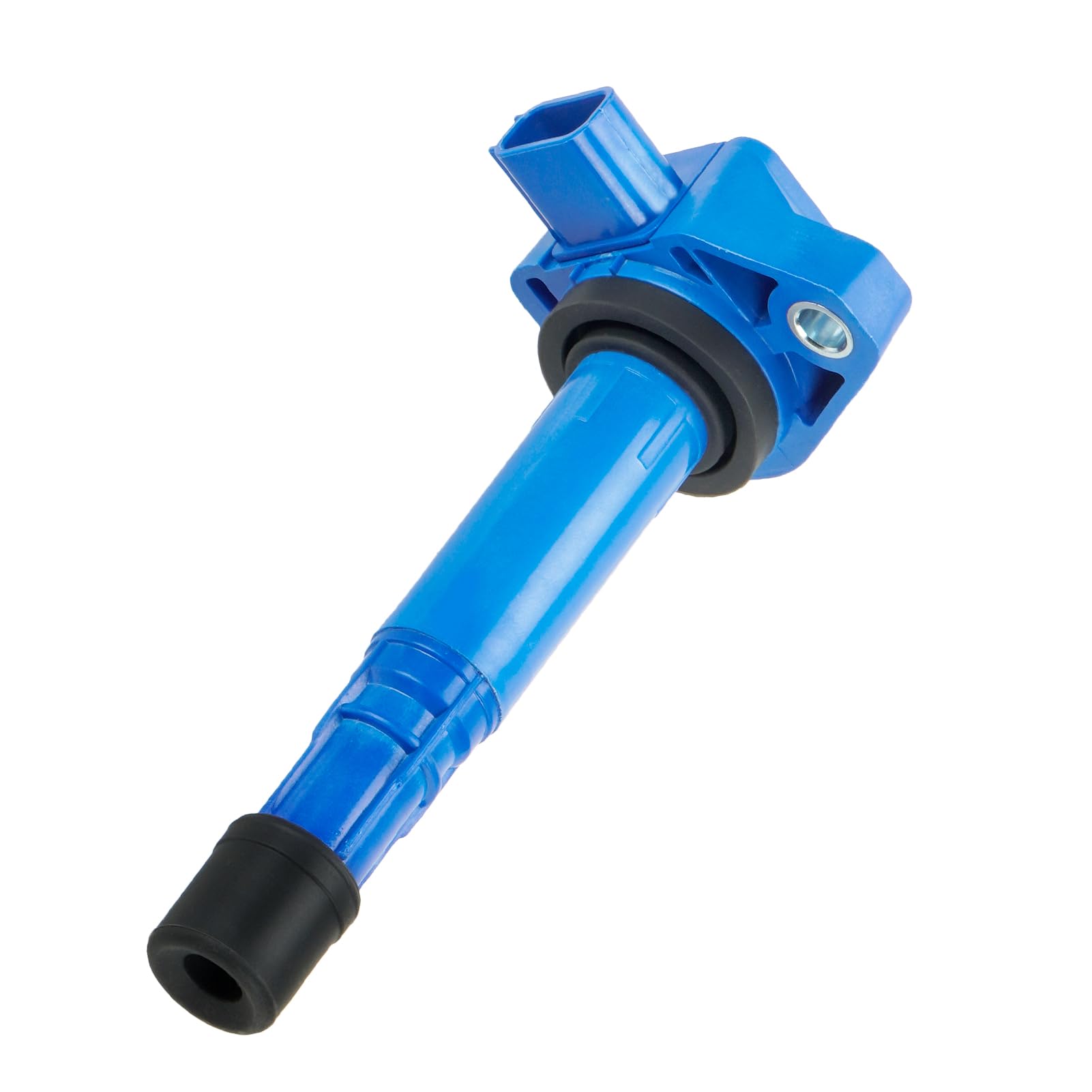 High Performance Blue Set of 4 Ignition Coil Packs Compatible with 2001-2005 Honda Civic 1.7L, Acura MDX 3.5L, 2003-2005 Pilot & 2006-2008 Ridgeline - Direct Replacement for UF400 5c1451 - Improves Engine Power & Fuel Efficiency for Smoother Driving