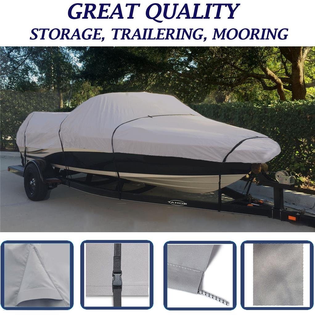 SBU Boat Cover for DONZI Jet Boat 152 - Waterproof Storage & Travel Protection