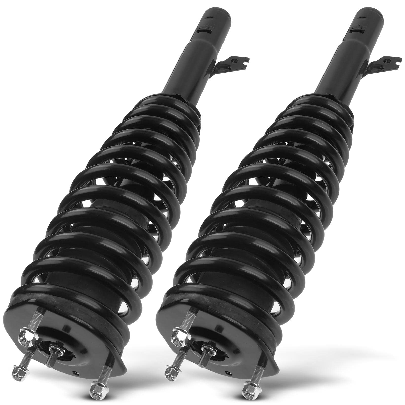 Premium Front Pair (2) Complete Strut & Coil Spring Assembly for Mazda 6 2009-2013 - Manual Transmission - Driver & Passenger Side - Smooth Ride & Enhanced Handling for City Driving & Highway Commutes