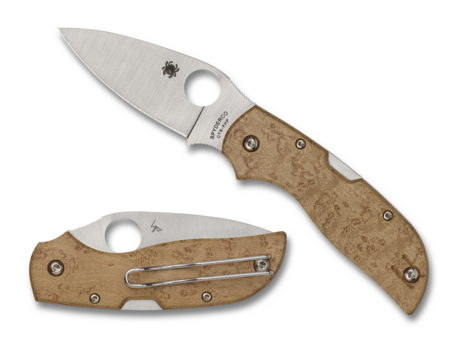 Spyderco Chaparral Lightweight Folding Pocket Knife - Premium EDC Knife for Outdoor, Camping, Hiking & Everyday Carry