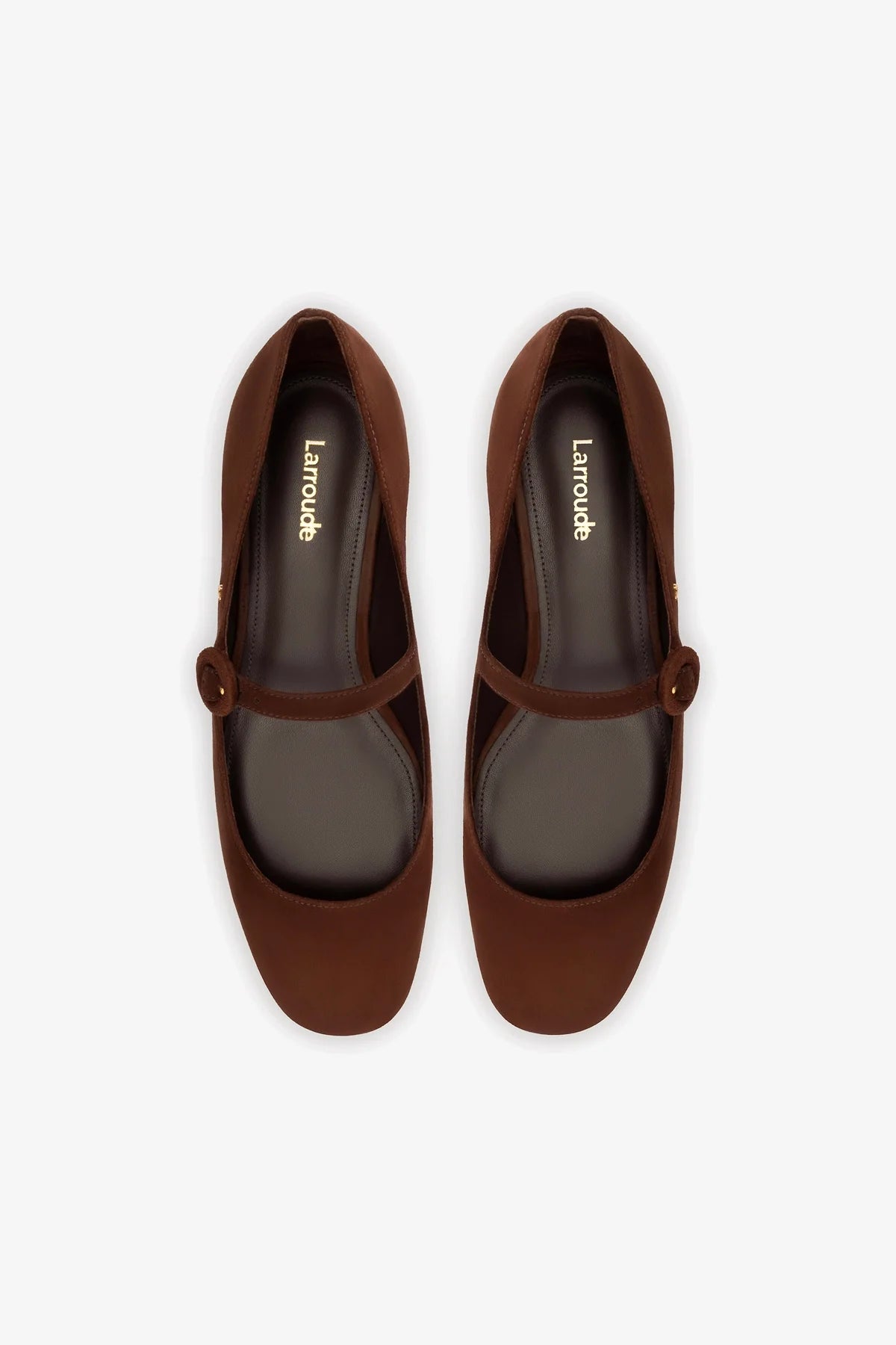 Blair Women's Brown Suede Ballet Flats - Comfortable & Stylish Shoes for Work, Travel & Everyday Wear