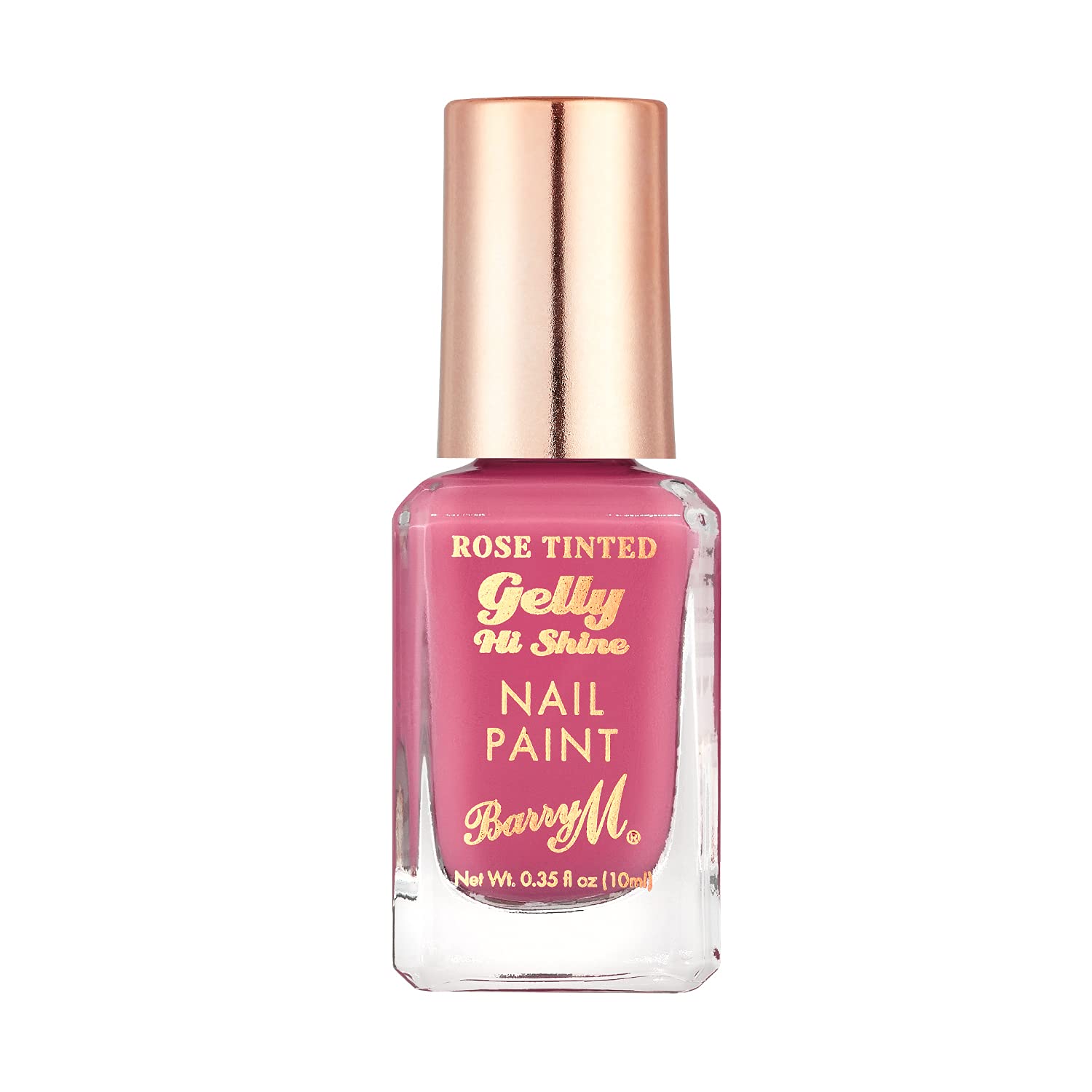 Barry M Romantique Rose Nail Polish Gift Set - 4 Gel Tinted Rose Shades for Manicure & Pedicure | Perfect for Valentine's Day, Bridal Showers & Romantic Date Nights