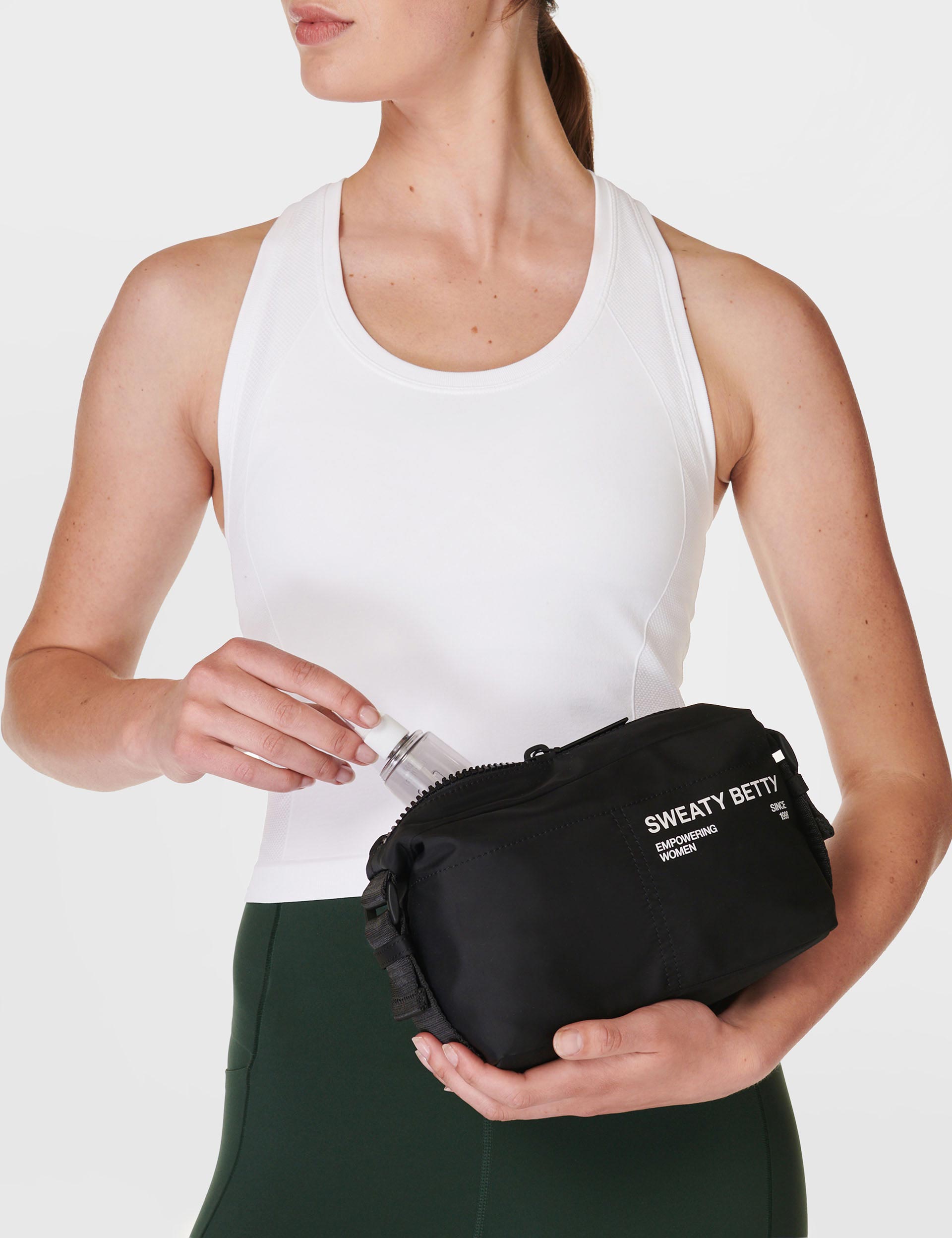 Strive Premium Black Travel Wash Bag - Durable Waterproof Toiletry Organizer for Men & Women | Ideal for Gym, Camping, Business Trips & Vacation Packing
