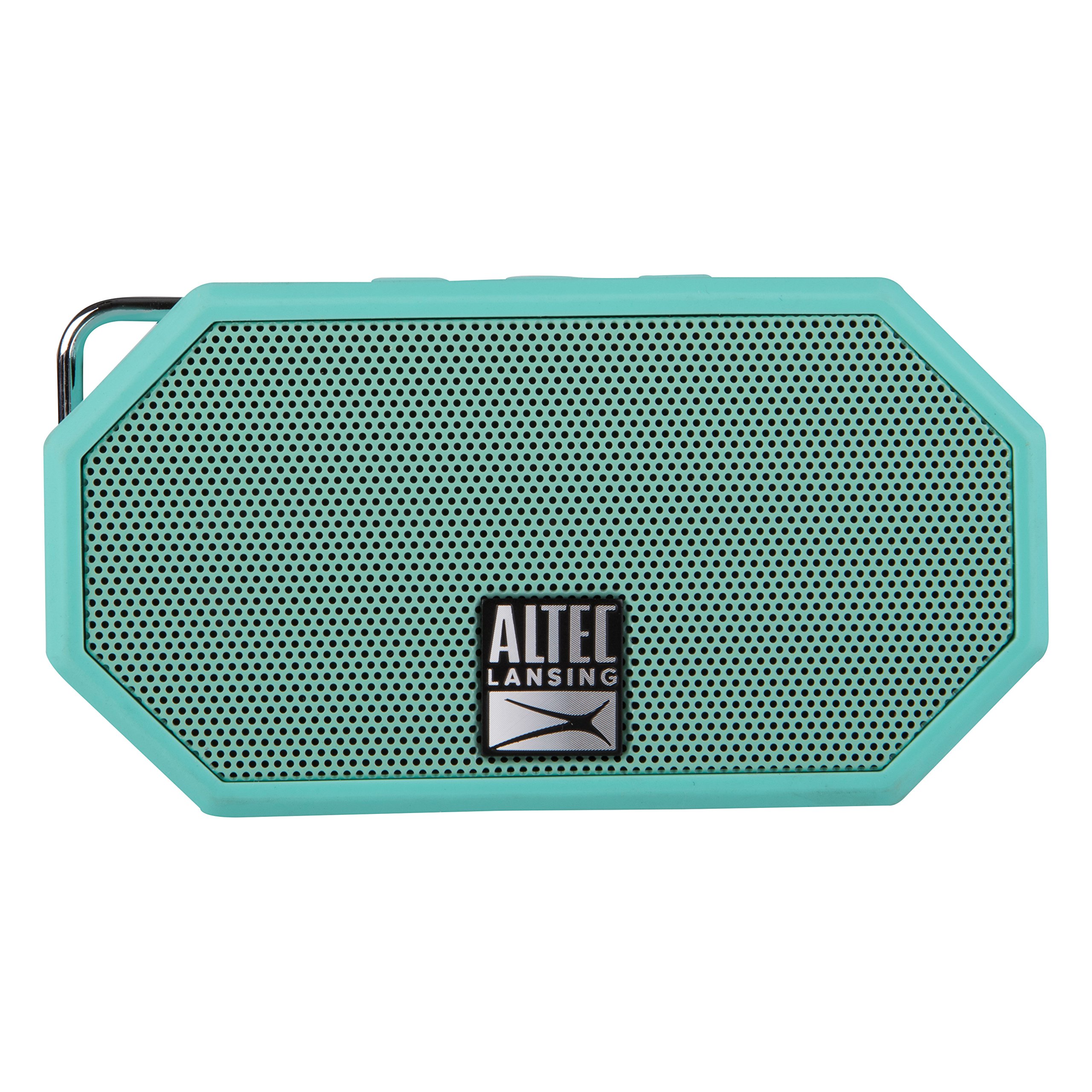 Altec Lansing IMW258-MT Mini H2O 3 Wireless Bluetooth Speaker - Waterproof, 30ft Range, 6-Hour Battery Life, Mint Green - Perfect for Pool Parties, Beach Outings & Outdoor Adventures