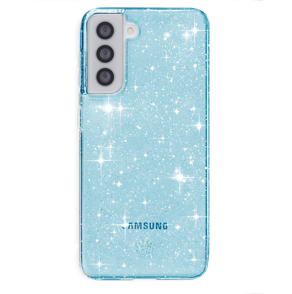 Samsung Galaxy Phone Case with Blue Stardust Design - Durable Protective Cover for Everyday Use, Travel & Outdoor Activities
