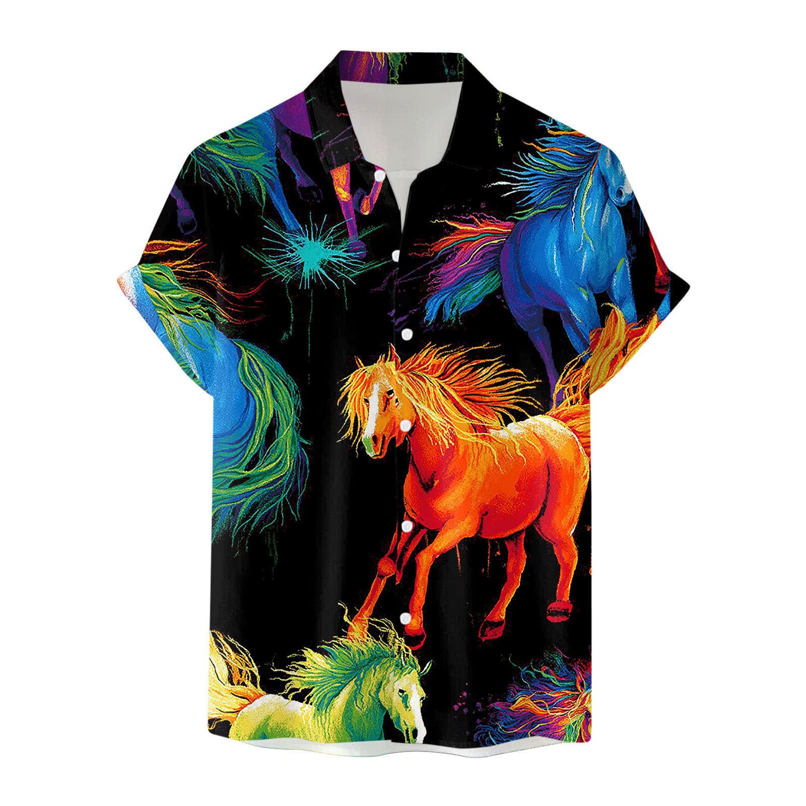 DPPA Men's Short Sleeve Casual Shirts for Spring & Summer | Fashionable Top Blouse & Branded T-Shirts for Men | Perfect for Outdoor Activities, Work & Casual Wear