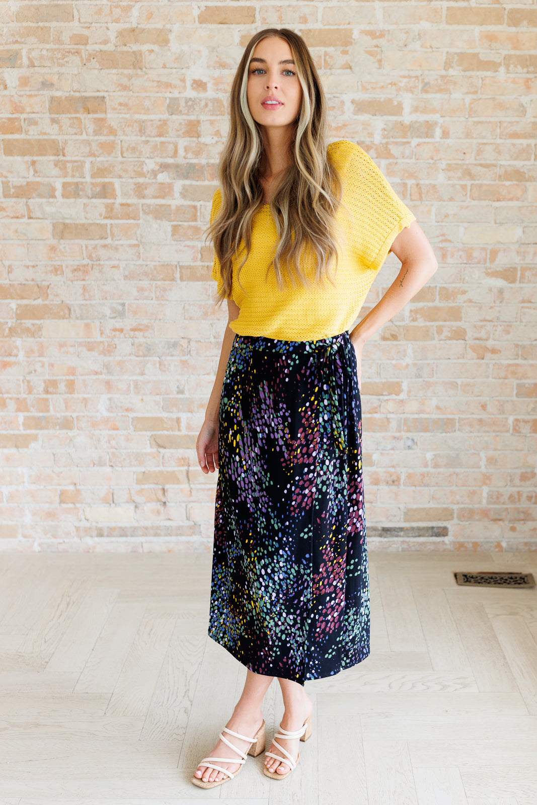 New Obsession Wrap Skirt - Women's Fashion Floral Print High Waist Flowy Skirt for Summer | Perfect for Beach, Vacation & Boho Style Outfits