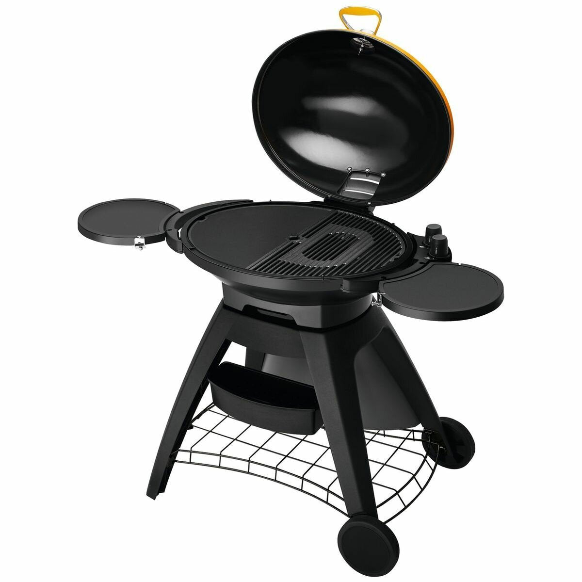 Beefeater Bigg Bugg Amber Mobile LPG BBQ Grill - Model BB722AA - Portable Outdoor Gas Grill for Camping, Tailgating & Backyard BBQs
