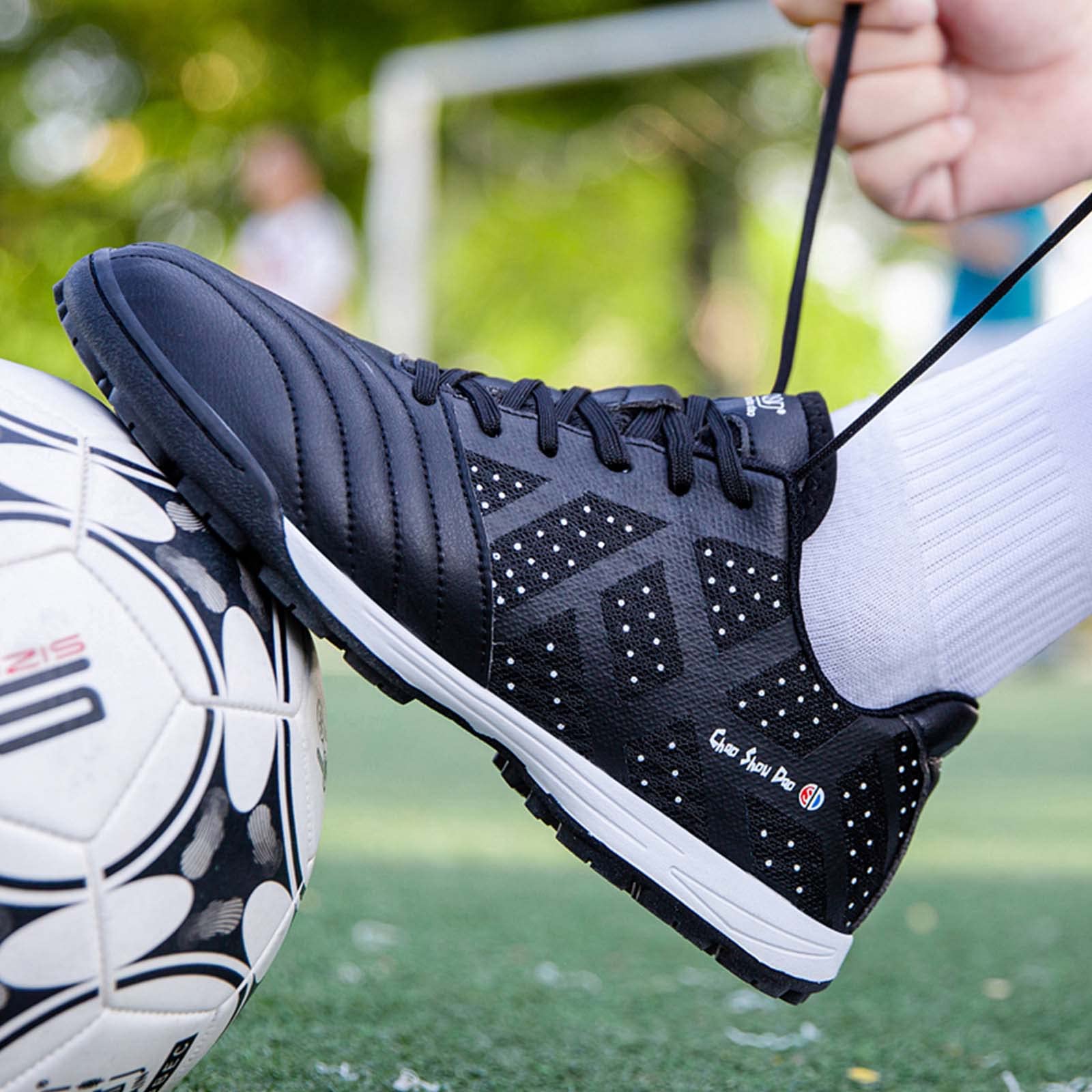 Eliogn Men's & Women's Turf Soccer Cleats - Lightweight Football Shoes for Youth & Adults - Perfect for Indoor, Outdoor & Artificial Grass Fields