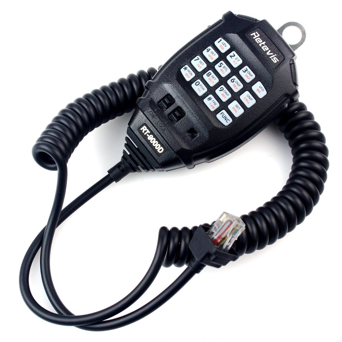 Retevis RT9000D Long Range Two Way Radio - 200 Channel Mobile Ham Radio with Chirp, DTMF & Voice Companding - Vehicle Travel & Emergency Communication (1 Pack)