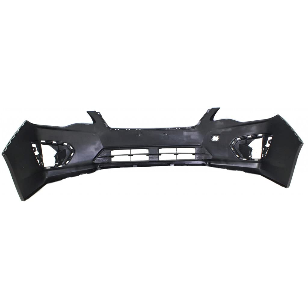 2012-2014 Subaru Impreza Front Bumper Cover Primed Textured with Black Bottom - Sedan/Wagon (Part# SU1000168, 57704FJ003) | Perfect for Replacement & Car Body Repair