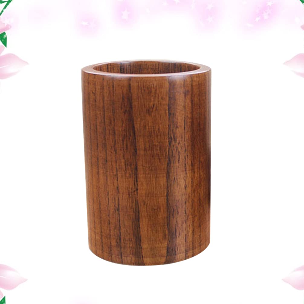 Wooden Chopsticks Organizer - Kitchen Utensil Holder for Spoons & Forks - Perfect for Countertop Storage